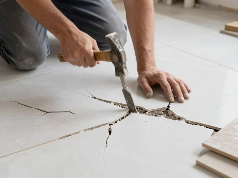 Tile Crack Monitoring Tips for Knowing When Damage Needs Attention