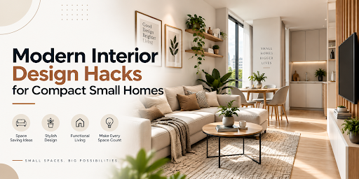 Modern Interior Design Hacks for Compact Small Homes
